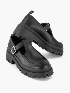 ONLY Shoes Zwarte Chunky Loafer -Vanharen 2244700 H5