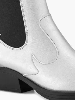 ONLY Shoes Zilveren Cowboy Laars -Vanharen 2244709 H5