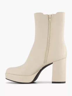 Beige Chelsea Hoge Hak -Vanharen 2244867 H2