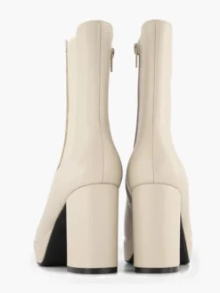 Beige Chelsea Hoge Hak -Vanharen 2244867 H3