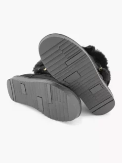 Zwarte Enkelboot Gevoerd -Vanharen 2245818 H3