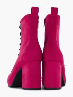Roze Veterlaars Hak -Vanharen 2245857 H4