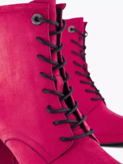 Roze Veterlaars Hak -Vanharen 2245857 H5