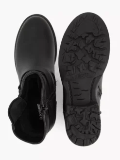 Zwarte Enkellaars Sierketting -Vanharen 2246631 H3