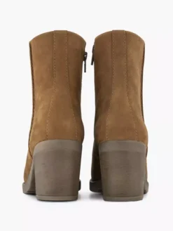 Cognac Suéde Enkellaars -Vanharen 2251062 H4