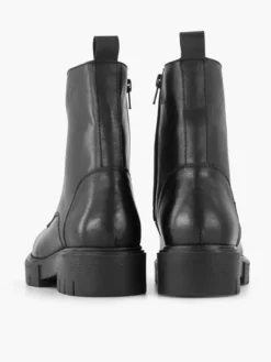 Zwarte Leren Bikerboot -Vanharen 2251357 H4