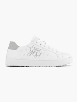 Witte Sneaker Glitter