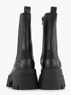 Zwarte Chunky Chelsea Boot -Vanharen 2257082 H4
